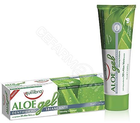 EQUILIBRA EQUILIBRA PASTA-ŻEL DO ZĘBÓW WYBIELAJĄCA 75ML EQ875