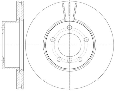 Roadhouse Tarcza hamulcowa 6974.10