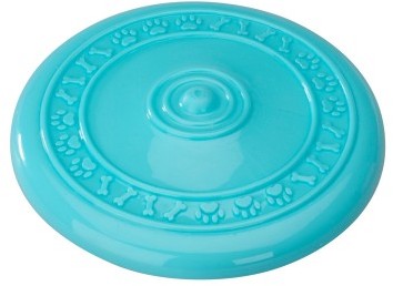 EBI Dysk miętowy Rubber Frisbee z gumy niebieski 23cm PEBI017