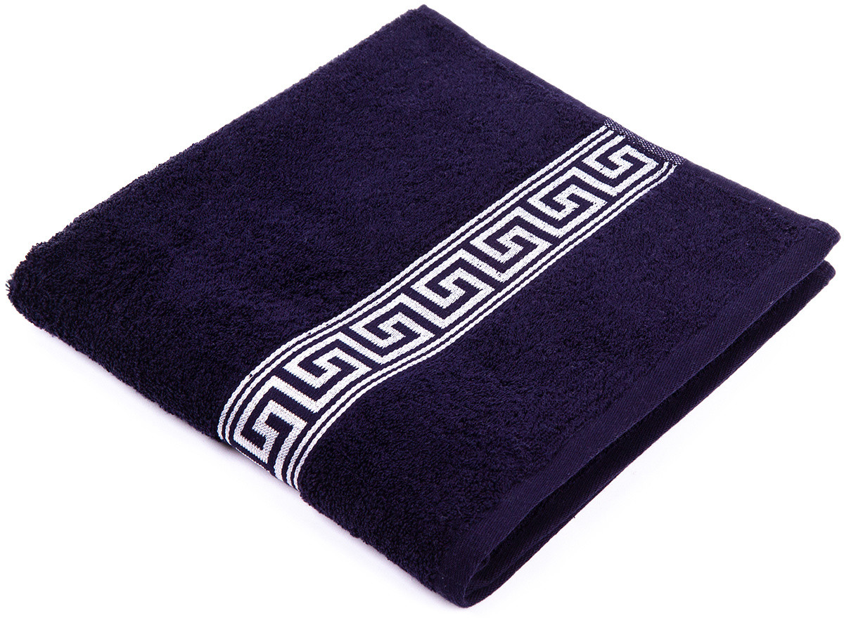 Ręcznik Greek granatowy, 70 x 130 cm, 70 x 130 cm Ręcznik Greek granatowy, 70 x 130 cm, 70 x 130 cm