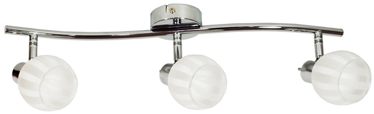 Candellux Listwa Bars II chrom 3x40 W G9