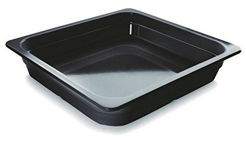 Lacor 66565j czarnym GN-behalter Melamine GN 2/3 X 65 mm, melamina, czarna, 35 x 32 x 7 cm 66565J