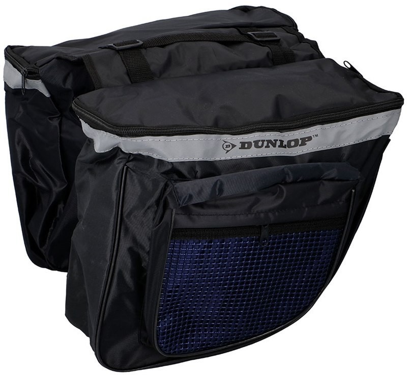 DUNLOP Torba rowerowa na bagażnik 26 l Czarno-niebieski 8711252027890BLUE
