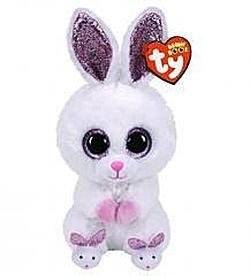 Beanie Boos Slippers Królik z kapciami 15cm