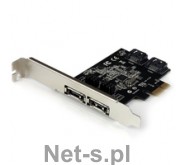 StarTech.com 2X PCIE SATA III ESATA CARD StarTech.com 2 Port SATA III PCI Express Schnittstellenkarte 2 Port Serial-ATA 6GB/s PCIe Karte (PEXESAT322I)
