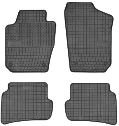 Frogum Dywaniki samochodowe gumowe szare Seat Ibiza IV/IV FL od 2008 FROGR0404