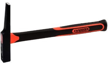 KS Tools 142.4030 młotek elektryka, kształt francuski z trzonkiem z włókna szklanego, 200 G 4042146268650