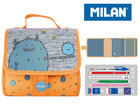 MILAN Multipiórnik z 2 piórnikami MIMO pomarańcz