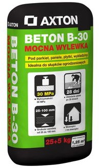 AXTON Wylewka betonowa B-30 30kg 25 - 100 mm AXTON