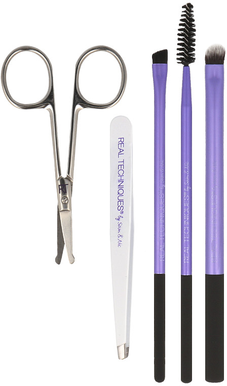 Real Techniques Real Techniques Brow Set Zestaw Do Stylizacji Brwi + Etui 91536