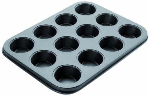Ibili 826900 blacha do pieczenia do mini-biscuits, 12 wyżłobieniami 826900