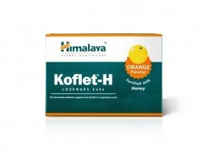 Himalaya Koflet -H Pastylki do ssania o smaku pomarańczowym, 2 x 6 sztuk Himalaya