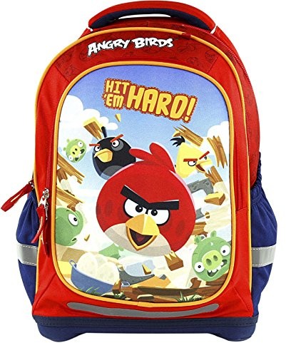 Angry Birds Angry Birds Superlight dzieci-plecak, 24 L, czerwona (Rosso/BLU) 17544