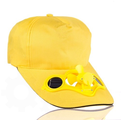 Froster Czapka z wiatraczkiem - Żółty GAD00235