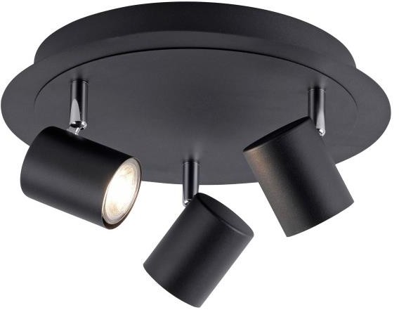 Leuchten Direkt 11943-13 - LED Oświetlenie punktowe TARIK 3xGU10/5W/230V antracytowe