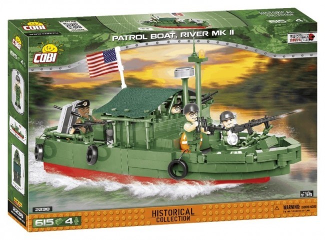 Cobi HC Vietnam War 2238 Łódź Patrolowa River MKII 615 KL
