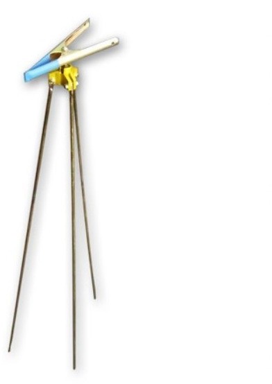 Stojak do tyczki z uchwytem, uniwersalny