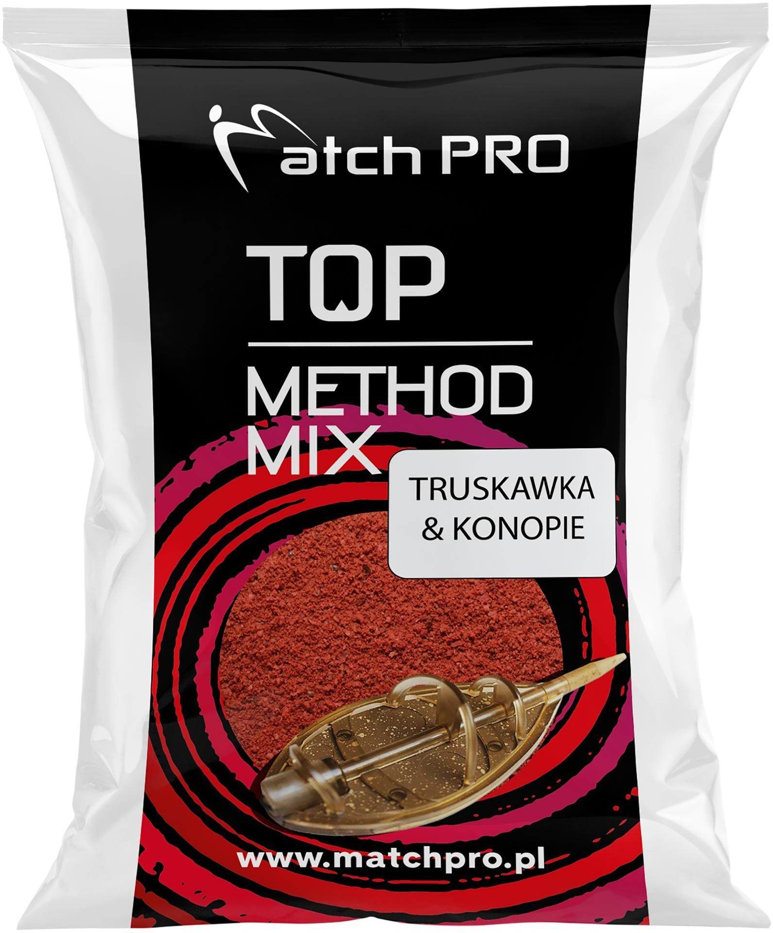 MATCHPRO Zanęta METHODMIX TRUSKAWKA & KONOPIE 700 G Unisex