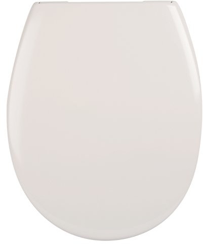 Sitzplatz Deska sedesowa Madrid Biały | deska sedesowa z tworzywa sztucznego | deska klozetowa z durplasty | z powłoką Active-Clean | | automatycznego opuszczania Soft-Close-zawias ze stali nierdzewnej | Fast-F