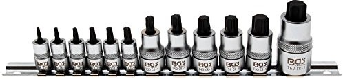BGS wkładki Bit z profilem T T8  T60, bardzo krótki, 12-częściowy, 1 sztuki, 5098
