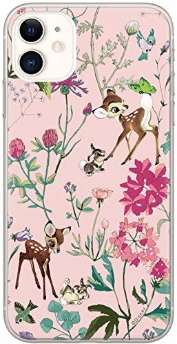 Disney ERT GROUP ERT GROUP oryginalne etui na telefon komórkowy Bambi and Friends 001 iPhone 11 Phone Case Cover, wielokolorowe DPCBAMF398