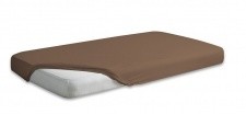 Matex Prześcieradło Jersey Premium z gumką czekoladowe 120x200 mx-120-pjp-018