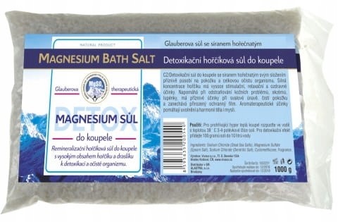 Sól Do Kąpieli Z Siarczanem Magnezu 1000G
