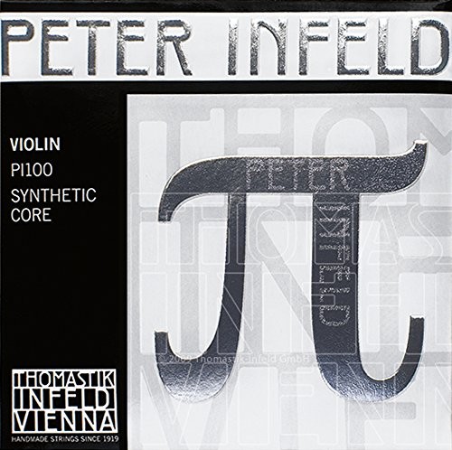 Thomastik Einzelsaite für Violine 4/4 Peter Infeld Synthetic Core - D-Saite synthetischer Kern, Silber umsponnen, medium 634515