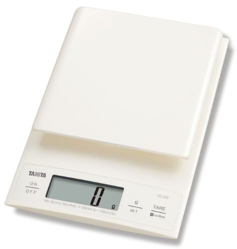 Tanita kd320wh33 waga 3 kg kuchennych o dokładność 0.1 G KD320WH