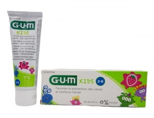 GUM GUM Kids pasta do zębów dla dzieci 2-6 lat 50ml EDA3-28169