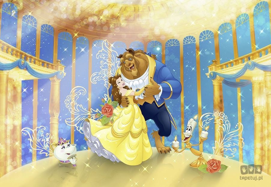 Komar Fototapeta Beauty and the Beast 8-4022 8-4022