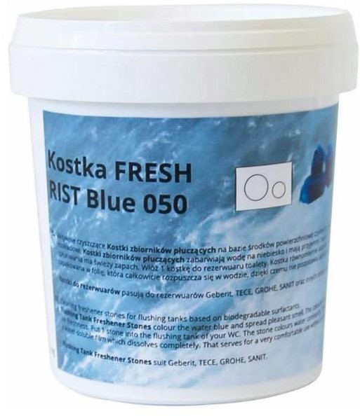 Kostka do WC Rist Blue 10 szt. KPV5902838901663