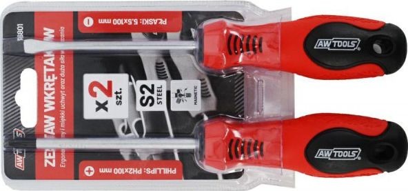 AWTools AWTools Zestaw wkrętaków S2 2szt AW36801 AW36801