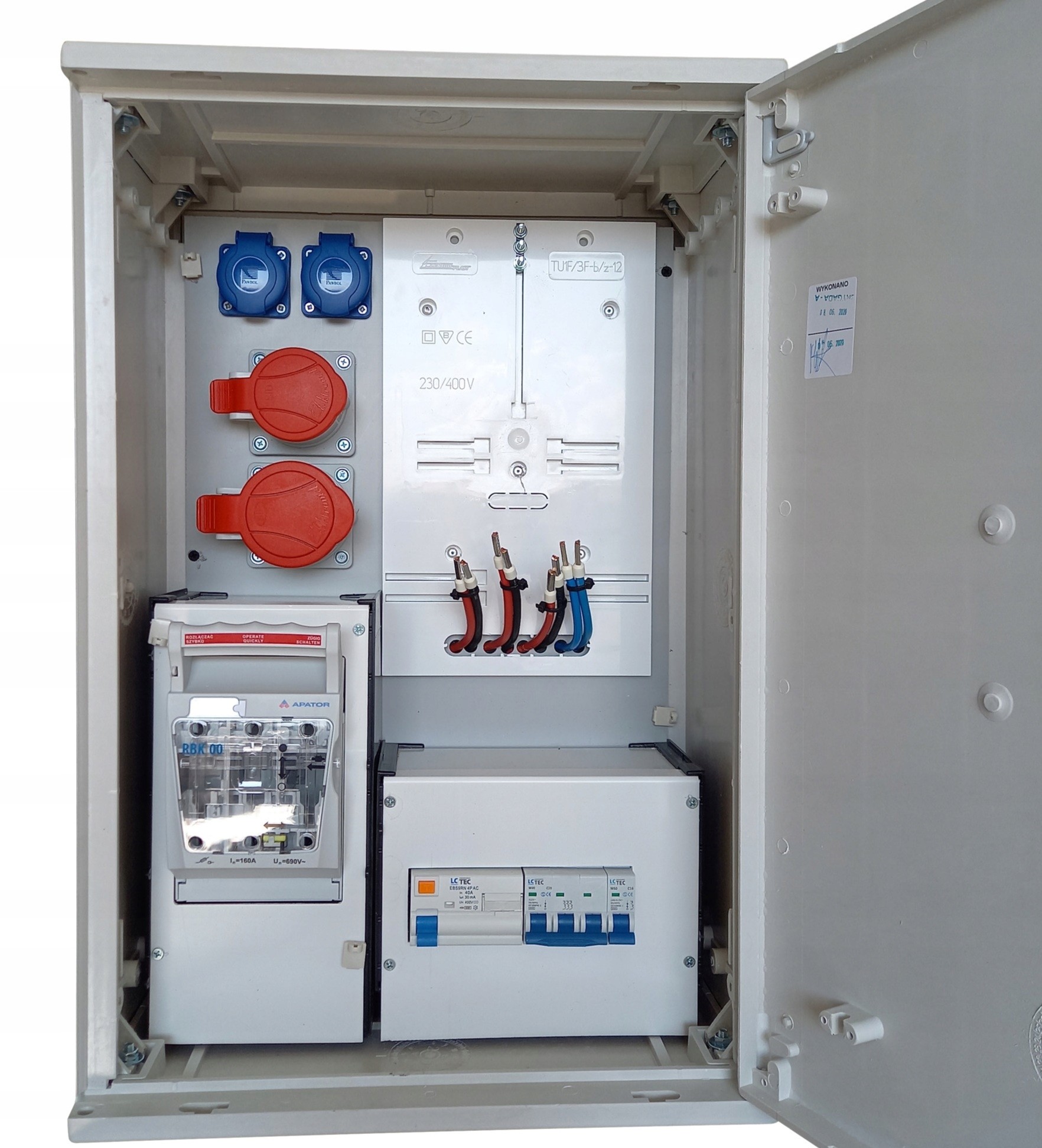 RB46RBK Rozdzielnia Elektryczna Skrzynka Budowlana