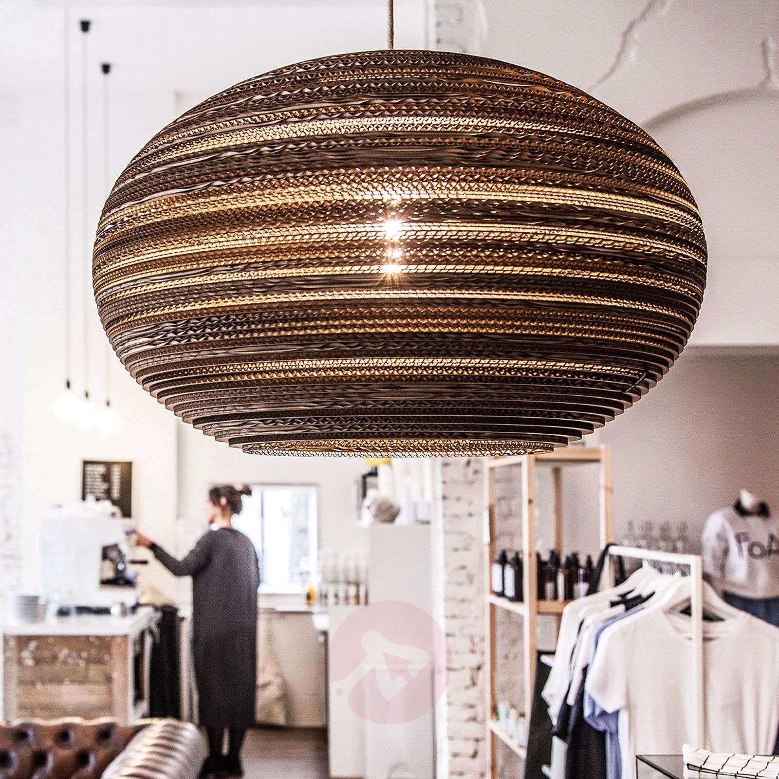 SEGULA SEGULA Lazy lampa wisząca z kartonu,  44 cm