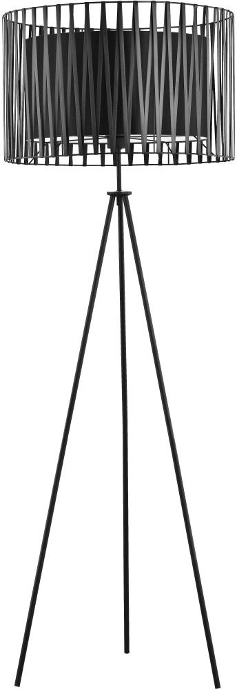 TK Lighting Lampa podłogowa nowoczesna 1pł HARMONY BLACK 2899 TKL2899