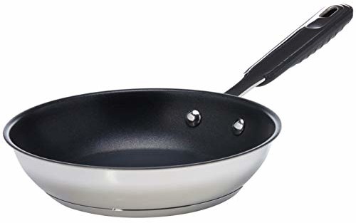 AmazonBasics AmazonBasics  zestaw naczyń do gotowania, stal nierdzewna, 20 cm 111604OB020
