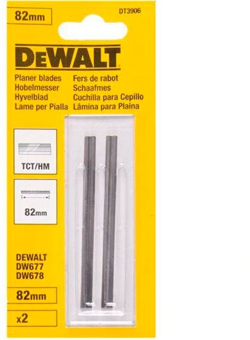 DEWALT Noże do struga z węglików 82mm DT3906 DT3906-QZ