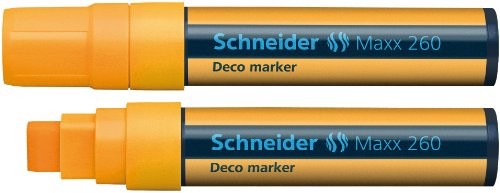 Schneider windowmarker Deco marker Maxx 260, 5 + 15 MM, pomarańczowy 126006