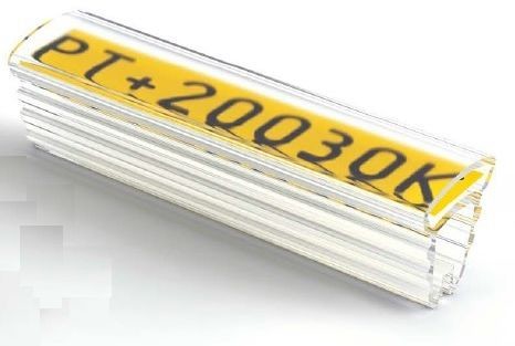 Partex Partex PT+20021A tuleja 21 mm, 100 szt.,(4,0 10,0 mm), PT transparentny oznacznik z kieszenią