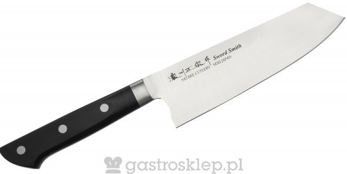 Satake Cutlery MFG. Co., LTD Satake Cutlery MFG Co. LTD Satake Satoru Nóż Bunka Santoku 17 cm