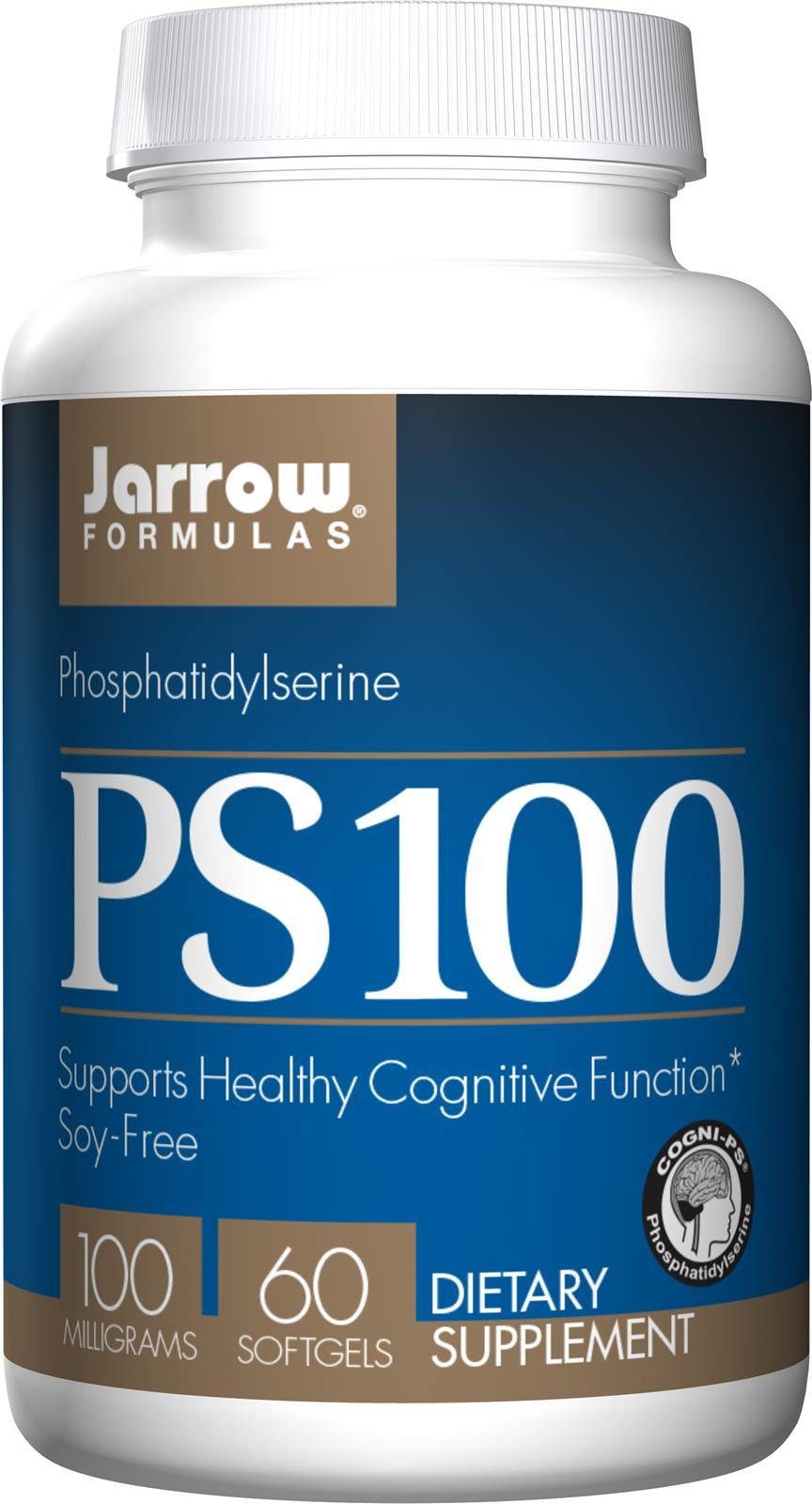 Jarrow Formulas PS100 - Fosfatydyloseryna 100 mg Soy-Free (60 kaps.)