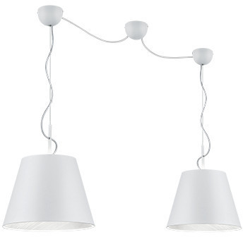 Trio LAMPA wisząca ANDREUS 307500289 zwieszana OPRAWA metalowa biała 307500289
