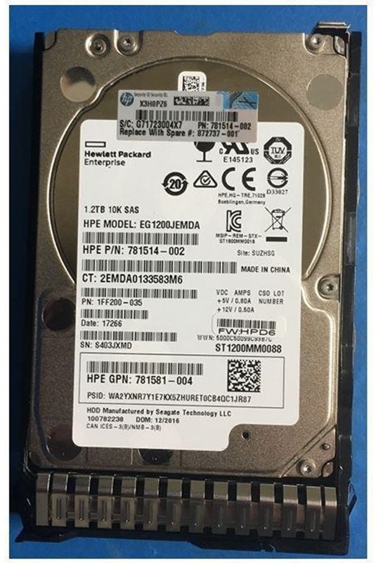 HP E Dysk twardy - 1.2 TB - 2.5