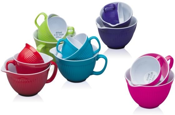 Zeal Melaminowe kubki do mierzenia - zestaw