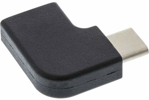 InLine 35803 USB 3.1 adapter, USB Typ-C wtyczka do gniazda C, kątowa (Gen.2) 35803