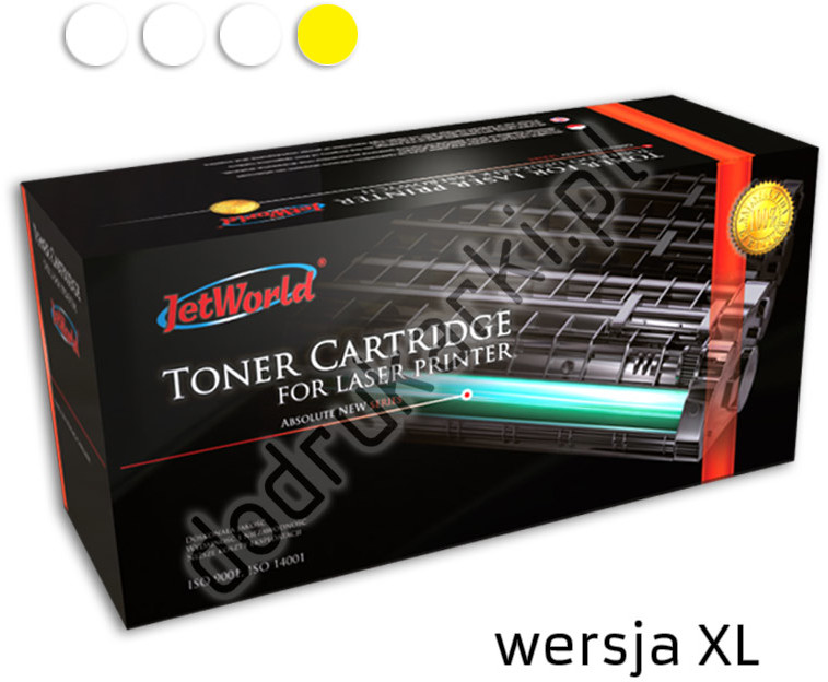 JetWorld Zamiennik Lexmark 74C2HY0 toner żółty marki