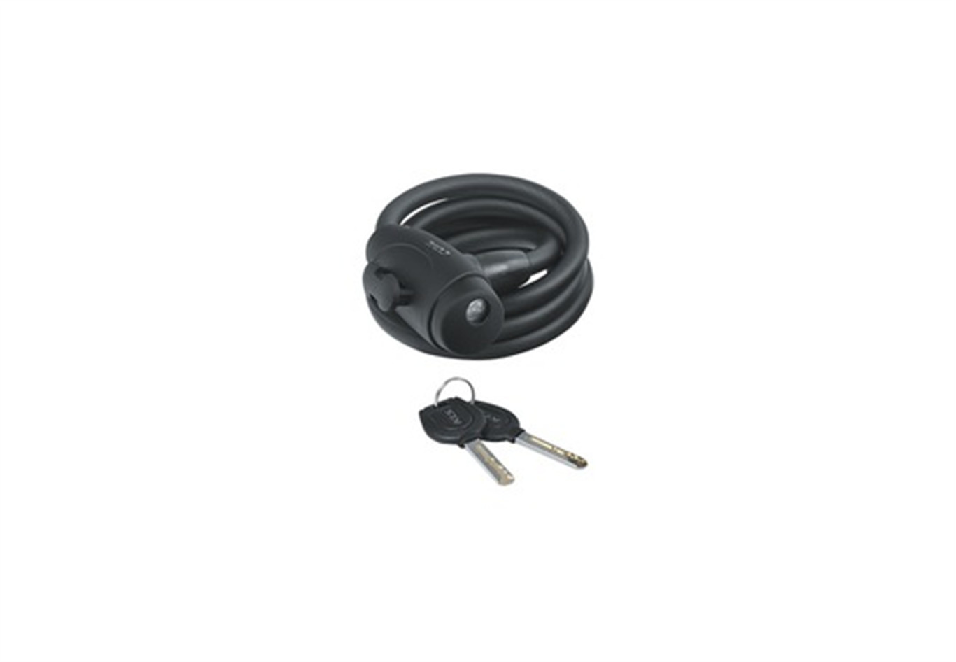 Kellys Zapięcie Coil KL-051 czarny-przydymiony / Rozmiar: 180 cm
