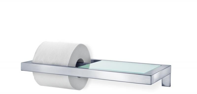 Blomus Uchwyt na papier toaletowy z półką MENOTO, matowy - B68831