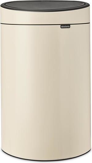 Brabantia Kosz na śmieci Touch Bin New 40 l jasnobeżowy 200748